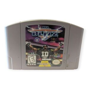 NFL Blitz Nintendo 64 N64 Midway Sports Football Game Cartridge NTSC-U/C